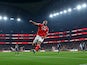 Benfica's Arthur Cabral celebrates scoring their first goal on December 29, 2023