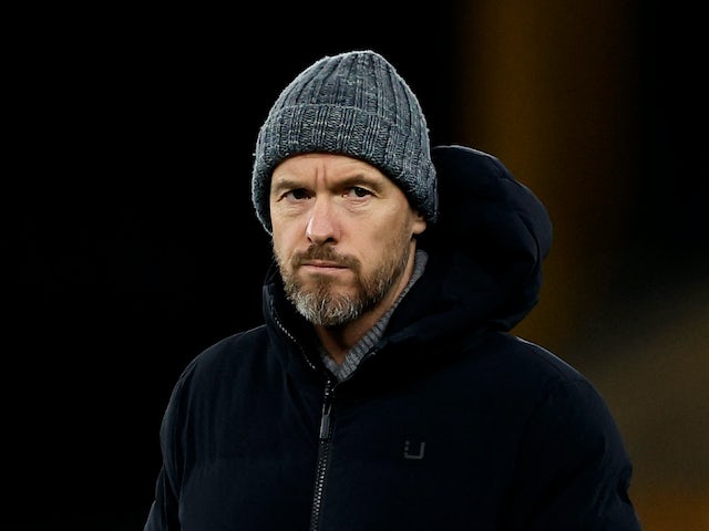 Manchester United manager Erik ten Hag pictured on February 1, 2024