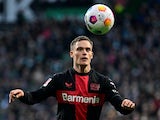 Bayer Leverkusen's Florian Wirtz in action on November 25, 2023