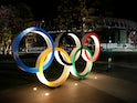 A general view of Olympic rings following an outbreak of the coronavirus disease (COVID-19), in front of the Japan Olympics Museum in Tokyo, Japan March 24, 2020