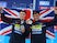 Great Britain's Thomas Daley and Noah Williams celebrate with their medals after the men's 10m synchronised final  on February 8, 2024